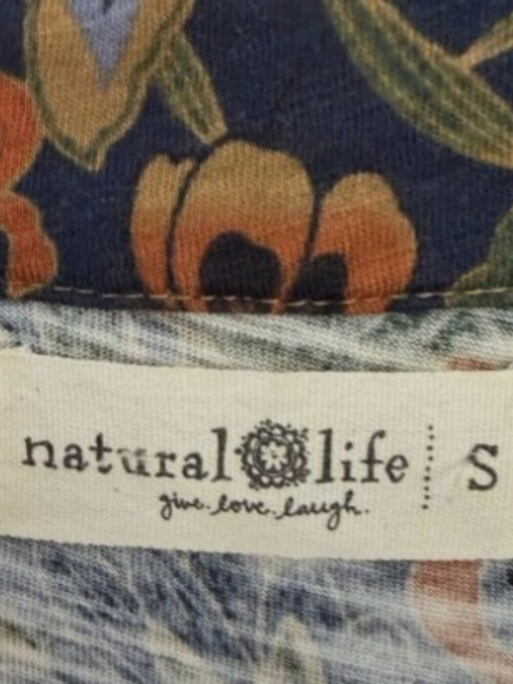 S 🌻👗 Natura Life Christa Cotton floral button down BOHO Cottagecore Maxi Dress - Picture 5 of 8